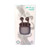 AURICULAR CON MICROFONO FTX E26P-BK BT/MIC/TWS/TOUCH/IPX6 NEGRO