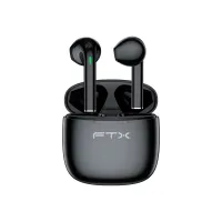 AURICULAR CON MICROFONO FTX E26P-BK BT/MIC/TWS/TOUCH/IPX6 NEGRO