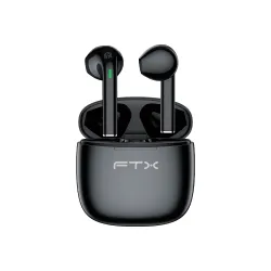 AURICULAR CON MICROFONO FTX E26P-BK BT/MIC/TWS/TOUCH/IPX6 NEGRO