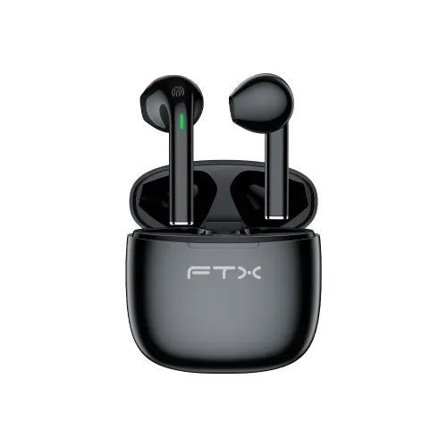 AURICULAR CON MICROFONO FTX E26P-BK BT/MIC/TWS/TOUCH/IPX6 NEGRO