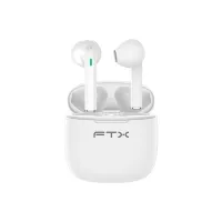 AURICULAR CON MICROFONO FTX E26P-WH BT/MIC/TWS/TOUCH/IPX6 BLANCO