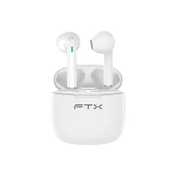 AURICULAR CON MICROFONO FTX E26P-WH BT/MIC/TWS/TOUCH/IPX6 BLANCO