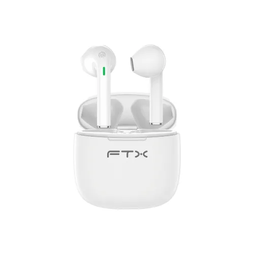 AURICULAR CON MICROFONO FTX E26P-WH BT/MIC/TWS/TOUCH/IPX6 BLANCO