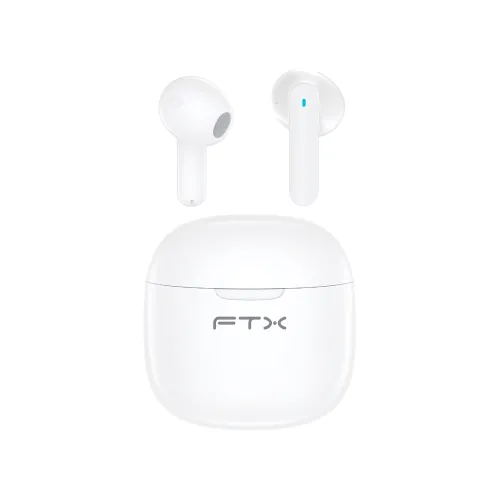 AURICULAR CON MICROFONO FTX E68-WH BT/MIC/ENC/TOUCH/IPX6 BLANCO