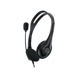 AURICULAR CON MICROFONO FTX H56-BK USB/MIC/NEGRO