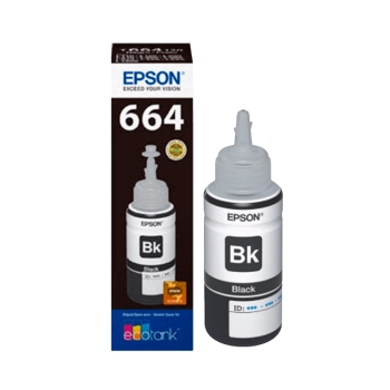 TINTA EPSON T664 120 NEGRO L1XX/L2XX/L3XX/L5XX  T6