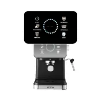 CAFETERA FTX 2 TAZAS 1050W 220V INOX ESPRES/CAPP/NPS/DG/20BAR C2-15