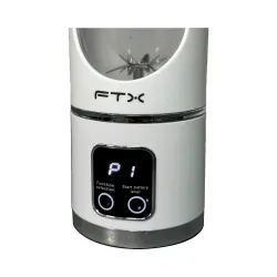 LICUADORA PORTATIL FTX 25W RECARGABLE 3 FUNCIONES BLANCO PB-WH Hover
