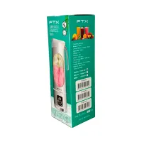 LICUADORA PORTATIL FTX 25W RECARGABLE 3 FUNCIONES BLANCO PB-WH