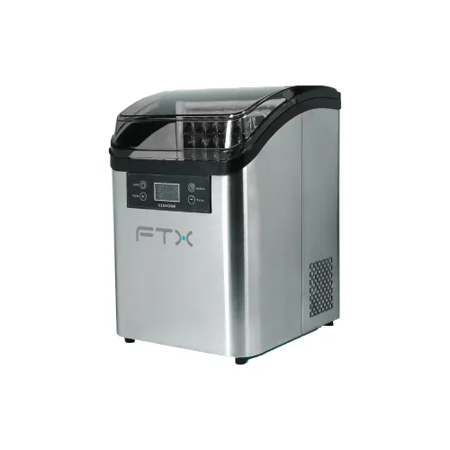 FABRICADORA DE HIELO FTX 180W 220V 2.5L/20KG ACERO INOXIDABLE IM-08