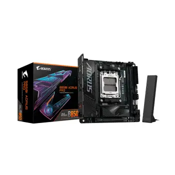PLACA MADRE GIGABYTE AM5 B850I AORUS PRO DDR5 S/R/