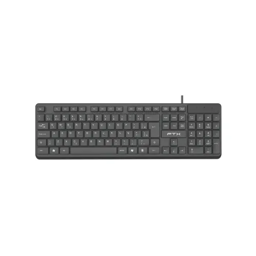 TECLADO FTX USB FTX K87 NUMERICO/PORTUGUES/NEGRO