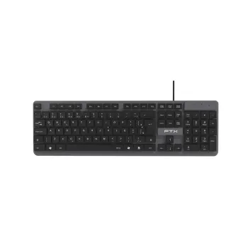 TECLADO FTX USB FTX K87 NUMERICO/PORTUGUES/GRIS CO