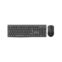 TECLADO + MOUSE FTX WIRELESS FTXKM250 MULTIMEDIA/NUMERICO/ESPAÑOL/NEGRO