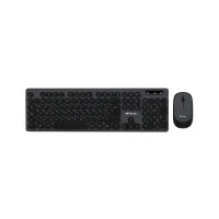 TECLADO + MOUSE FTX WIRELESS FTXKM400 NUMERICO/ESPAÑOL/NEGRO CON GRIS