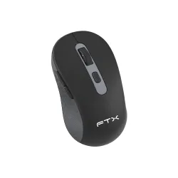 MOUSE FTX WIRELESS FTXMW44 1600DPI/4 BOTONES/GRIS CON NEGRO Hover