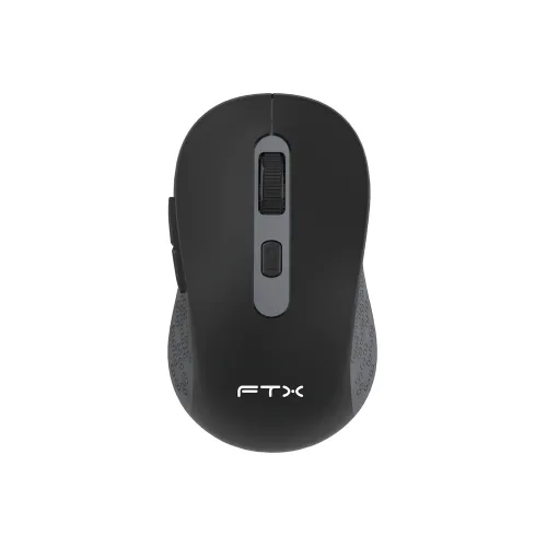 MOUSE FTX WIRELESS FTXMW44 1600DPI/4 BOTONES/GRIS CON NEGRO
