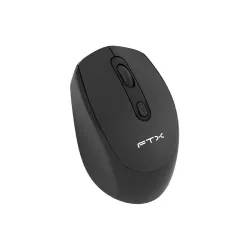 MOUSE FTX WIRELESS FTXMW21 1600DPI/4 BOTONES/GRIS CON NEGRO Hover