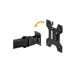 SOPORTE P/2MON FTX C096E 17" A 32" 9KG/ART/INC/GIR/ROT180ø/NEGRO Hover