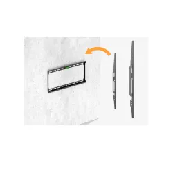 SOPORTE P/TV FTX 176F 32" A 75" FTX 176F 45KG/FIJO NEGRO Hover