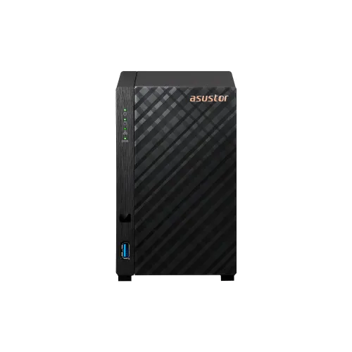 ALMACENAMIENTO NAS ASUSTOR AS1202T QC 1.7/2BAY/1G/2.5GBLAN/3 USB3.2