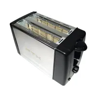 TOSTADORA FTX 2 PANES 750W 220V NEGRO ACERO INOX TSR2-75