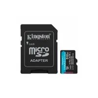 MEMORIA MICRO SD KINGSTON 512GB SDCG4/512GB 200/160 CANVAS GO PLUS C/ADA
