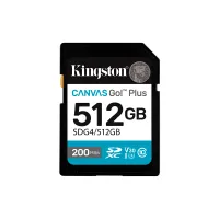 MEMORIA SD KINGSTON 512GB SDG4/512GB 200/160 CANVAS GO PLUS