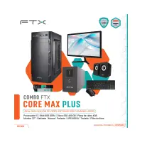 COMPUTADORA FTX CORE MAX PLUS I5/480SSD/8G/4GBVGA+