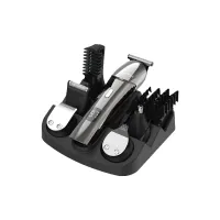 AFEITADORA INALAMBRICA 6 EN 1 FTX IPX6/RECARGABLE/LED/USB-C PLATA ESH-601