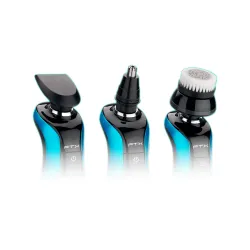 AFEITADORA INALAMBRICA FTX IPX6/RECARGABLE NEGRO Y AZUL ESH-300 Hover