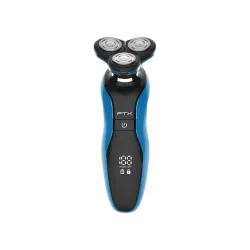 AFEITADORA INALAMBRICA FTX IPX6/RECARGABLE NEGRO Y AZUL ESH-300