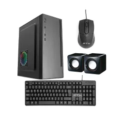 GABINETE KIT FTX PCC-5W3 C/FUENTE 500W MOUSE+TECL/