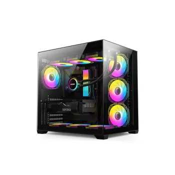 GABINETE GAMER FTX PCC-G07 LATERAL FRONTAL TRANS 4