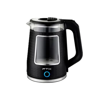 HERVIDORA ELECTRICA FTX 2L 2200W 220V NEGRO EK2-15