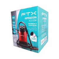 ASPIRADORA FTX 1700W 30 LITROS/SECO/HUMEDO 220V ROJO VC2-12DW