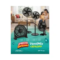 COMBO VENTIMIX VENTILADOR AURA+VENTILADOR  RAFAGA+VENTILADOR  CONFORT+VENTILADOR  BRISA