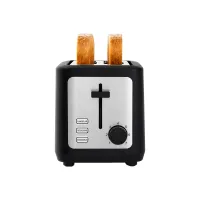 TOSTADORA FTX 2 PANES 800W 220V 7 NIVELES/DESCONGELA NEGRO TSR2-40