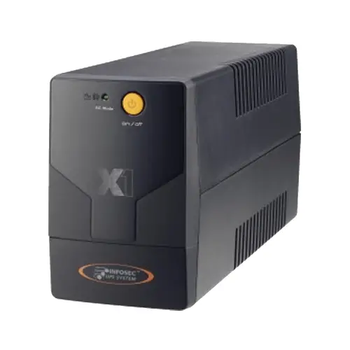 UPS 220V 1000VA 500W INFOSEC X1 LINEA INTERACTIVA NEMA HV VS