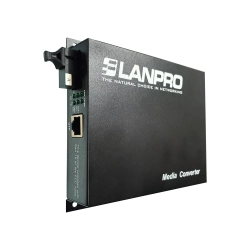 CONVERTIDOR DE FIBRA OPTICA WDM LANPRO SM SC X 40 