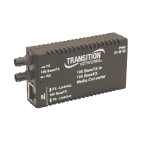 CONVERTIDOR DE FIBRA OPTICA 10/100 SM 20KM/E-TX-FX01 TRANSITION