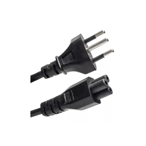 CABLE POWER 1.8MT 3 PUNTAS BRASIL GIGABYTE P/PC NEGRO