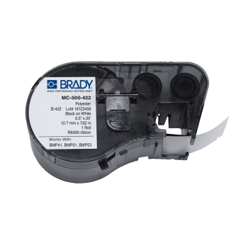 CONSUMIBLE BRADY CART.BMP41-(143242) POLYEST-BL-12