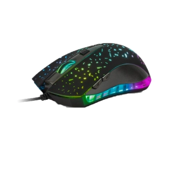 MOUSE GAMER USB XTM-410 XTECH 2400DPI NEGRO/ LUZ L
