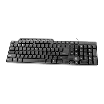 TECLADO XTECH USB XTK-160E MULTIMEDIA INGLES