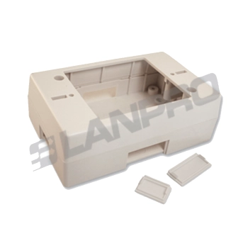 CAJA DE EMPOTRAR LANPRO P/TAPA PLASTICA LP-318W