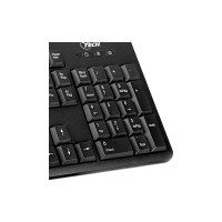 TECLADO CON MOUSE XTECH USB XTK-301S ESP/ NEGRO