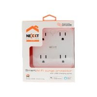 ENCHUFE IOT NEXXT DE 4 TOMAS NEMA + 4 USB/15A/BIVOLT NHP-T610