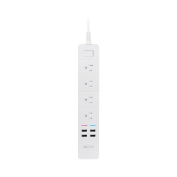 FILTRO DE LINEA IOT NEXXT DE 4 TOMAS NEMA + 4 USB/