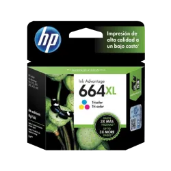 TINTA HP 664XL COLOR F6V30AL 8ML